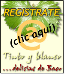 Registrese en Delicias de Baco